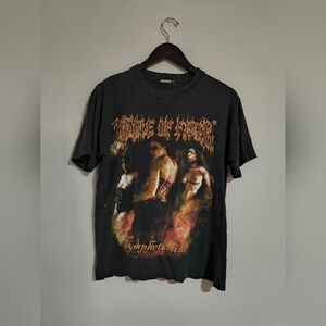 EXTREMELY RARE Cradle Of Filth Nymphetamine Tshirt 2004